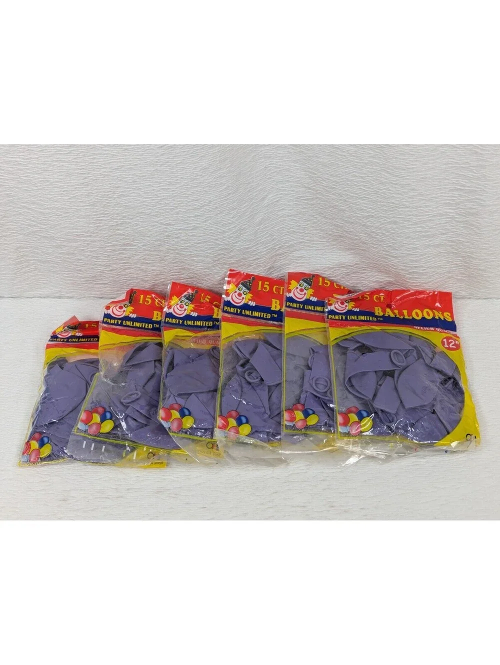 12 inch Purple Latex Balloons - Happy Birthday Party Helium Balloons - 90 Pack